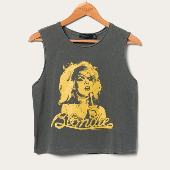 NWOT Blondie Crop Tank Junk Food Size S - Picture 2 of 5